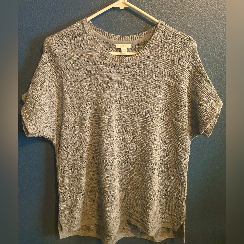 J Jill lightweight short sleeve top. Petite small